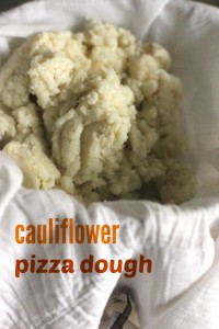 Crispy Kale & Pine Nut Pizza - Cauliflower Crust